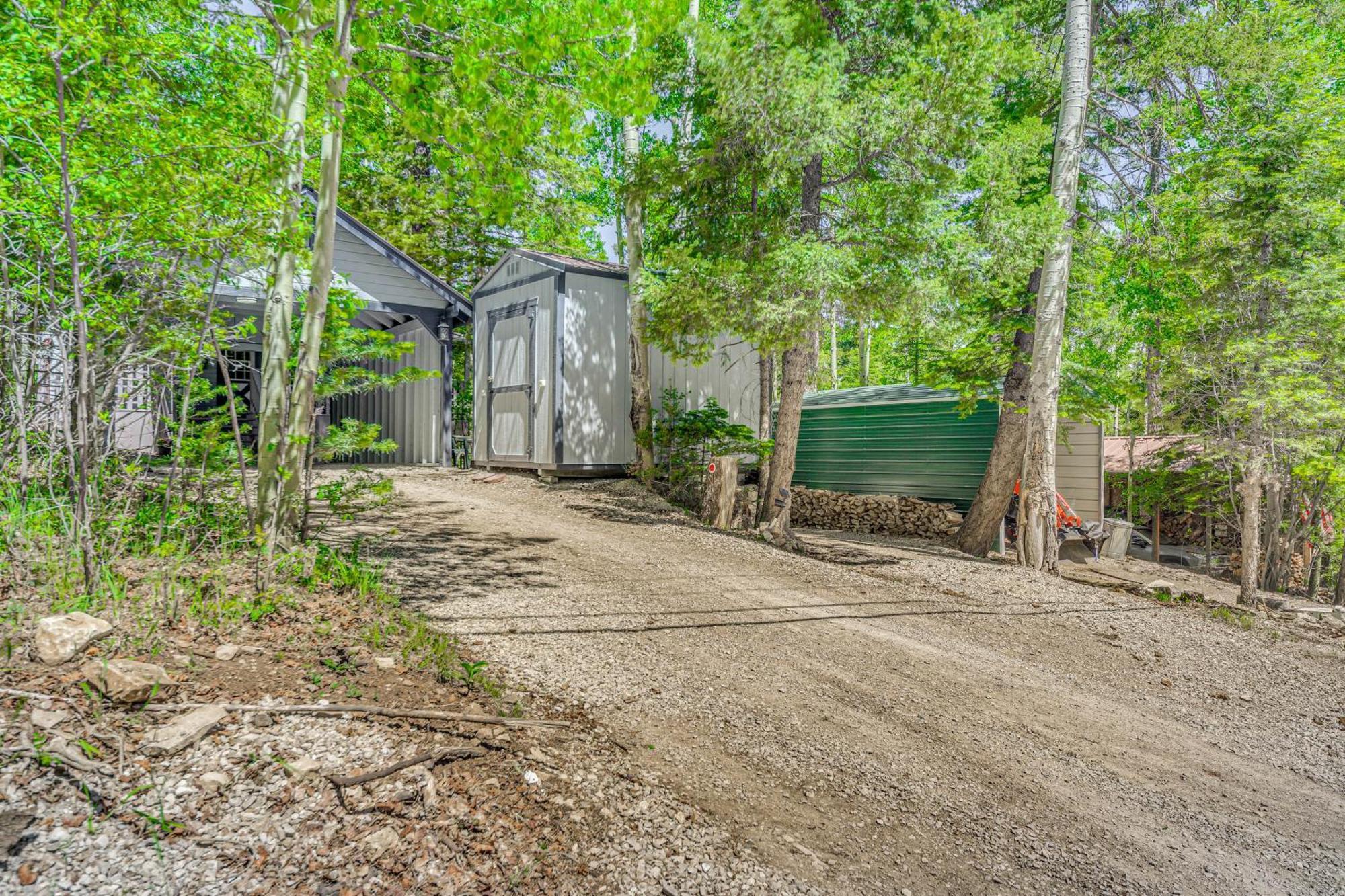 Quaint Cloudcroft Cabin With Stunning Forest Views! 외부 사진